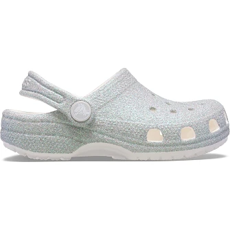 Βρεφικά Σαμπό Crocs Classic Clog για Κορίτσια Iridescent Glitter (Μεγέθη 19-28)