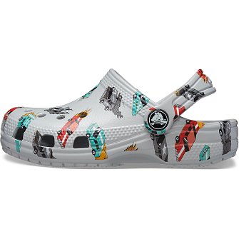 Βρεφικά Σαμπό Crocs Classic Clog για Αγόρια Race Cars (Μεγέθη 19-28)