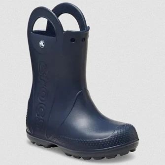 Παιδικές Γαλότσες Crocs Handle Rain Navy (Μεγέθη 28-31)