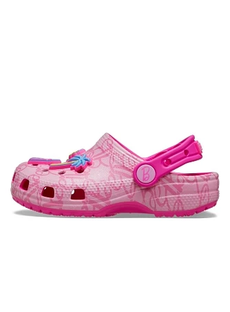 Βρεφικά Σαμπό Crocs Classic Clog Mattel Pink Barbie για Κορίτσια (Μεγέθη 19-28)