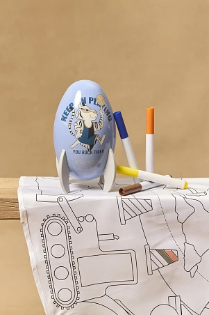 Παιδικό Πασχαλινό Αυγό για Αγόρια με Σούπερ Παιχνίδι - Blue Tiger