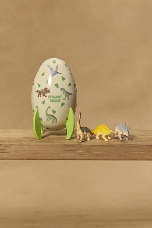 Παιδικό Πασχαλινό Αυγό για Αγόρια με Σούπερ Παιχνίδι - Beige Dino