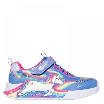 Παιδικά Παπούτσια Skechers Unicorn Chaser για Κορίτσια Blue Multi (Μεγέθη 27-35)