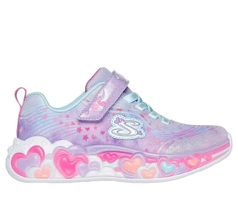 Παιδικά Παπούτσια Skechers S-Lights για Κορίτσια Eternal Heart (Μεγέθη 27-35)