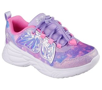 Παιδικά Παπούτσια Skechers Butterfly Wings για Κορίτσια Purple (Μεγέθη 27-35)