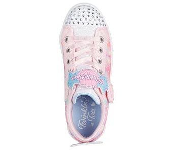 Παιδικά Παπούτσια Skechers Twinkle Toes για Κορίτσια Pink Underwater (Μεγέθη 27-35)