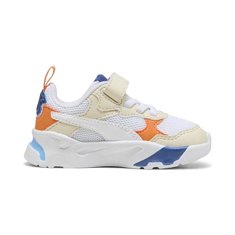 Βρεφικά Παπούτσια Puma Trinity για Αγόρια White/Orange (Μεγέθη 22-27)