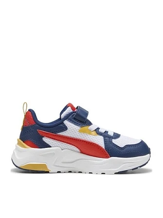 Παιδικά Παπούτσια Puma Trinity Lite Ac+ για Αγόρια Blue/Yellow (Μεγέθη 28-35)