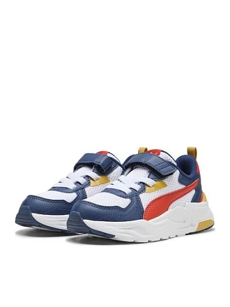 Παιδικά Παπούτσια Puma Trinity Lite Ac+ για Αγόρια Blue/Yellow (Μεγέθη 28-35)
