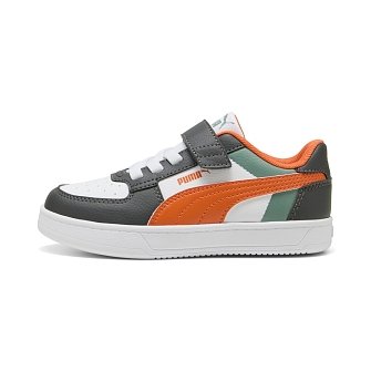 Παιδικά Παπούτσια Puma Caven 2.0 για Αγόρια Grey/Orange (Μεγέθη 28-35)