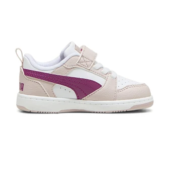 Παιδικά Παπούτσια Puma Rebound v6 για Κορίτσια Pink(Μεγέθη 28-35)