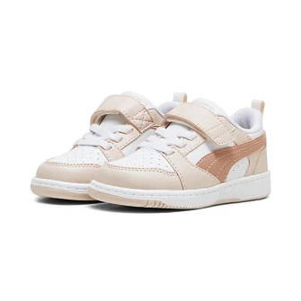 Βρεφικά Παπούτσια Puma Rebound V6 για Κορίτσια Peach (Μεγέθη 20-27)