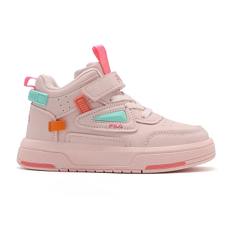 Παιδικά Παπούτσια Fila Memory Ayo 4 για Κορίτσια Pink/Orange (Μεγέθη 28-35)