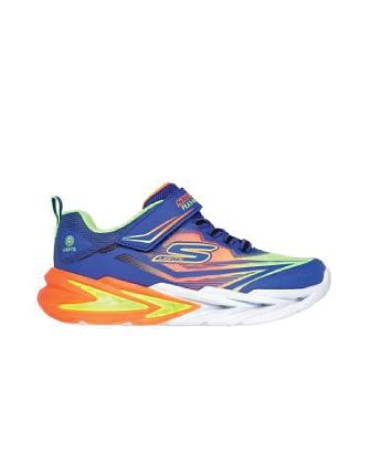 Παιδικά Παπούτσια Skechers Flex Glow Ulta για Αγόρια Blue/Multi (Μεγέθη 27-35)