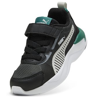 Παιδικά Παπούτσια Puma X-Ray 3 Lt για Αγόρια Black/Green (Μεγέθη 28-35)