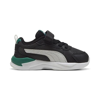 Βρεφικά Παπούτσια Puma X-Ray 3 Lt για Αγόρια Black/Green (Μεγέθη 21-27)