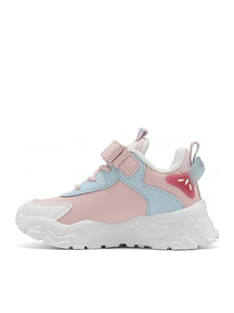Βρεφικά Παπούτσια Fila Memory Musha 2 για Κορίτσια Light Blue/Pink (Μεγέθη 23-27)