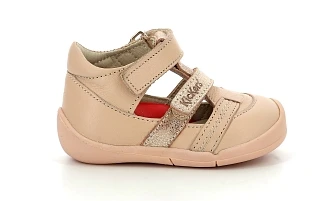 Βρεφικά Παπουτσοπέδιλα Kickers Wafel για Κορίτσια Beige