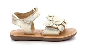 Παιδικά Παπούτσια MOD8 για Κορίτσια Gold Flowers (Μεγέθη 22-30)