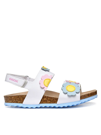 Παιδικά Σανδάλια Geox Adriel για Κορίτσια Flowers Multi (Μεγέθη 25-35)