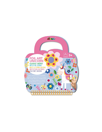 Βιβλίο Avenir Foil Art - Μονόκερος