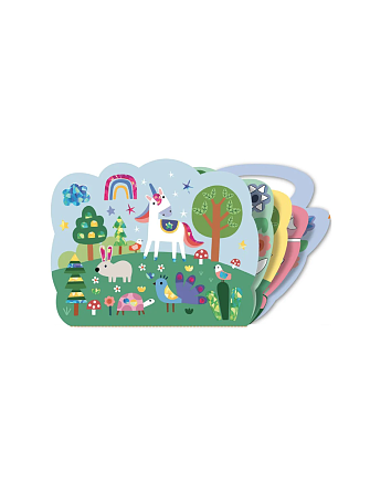 Βιβλίο Avenir Foil Art - Μονόκερος