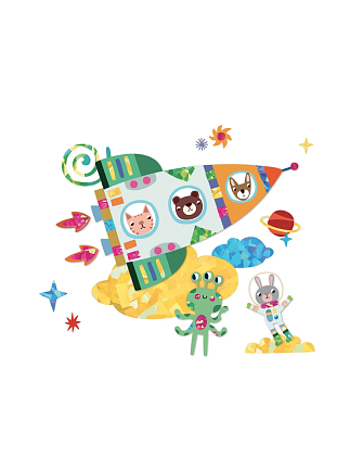 Βιβλίο Avenir Foil Art - Διάστημα