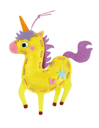 Avenir Παιχνίδι Ραπτικής  Κεντήματα Lacing - My First Charm Μονόκερος