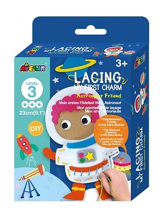 Avenir Παιχνίδι Ραπτικής  Κεντήματα Lacing - My First Charm Αστροναύτης