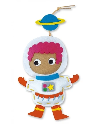 Avenir Παιχνίδι Ραπτικής  Κεντήματα Lacing - My First Charm Αστροναύτης