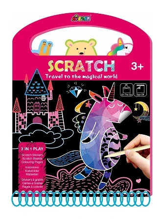 AVENIR Βιβλίο Σκρατς Magical