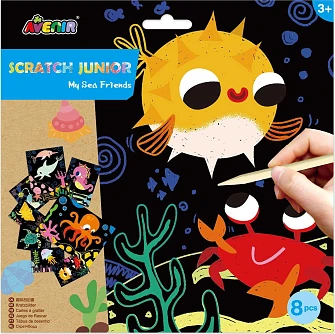 Avenir Βιβλίο Scratch Junior-Μy Sea Friends