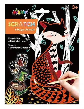 Avenir Βιβλίο-Scratch 4 Magic Animals