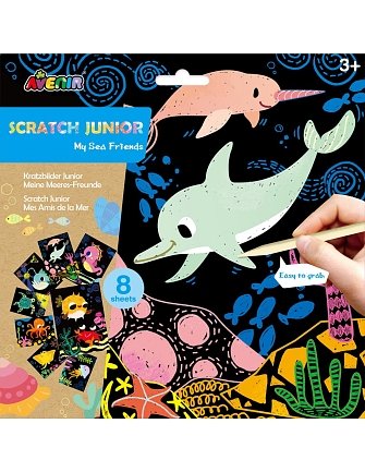 Avenir Βιβλίο Scratch Junior-my Sea Friends