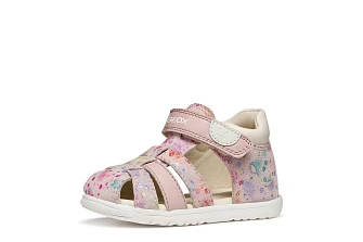 Βρεφικά Παπούτσια Geox Sandal Macchia για Κορίτσια Light Rose/Multicolour (Μεγέθη 19-26)
