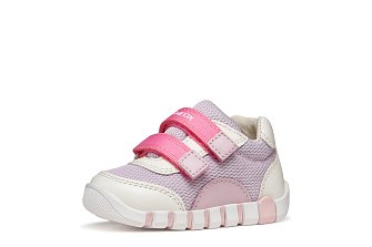 Βρεφικά Παπούτσια Geox Iupidoo για Κορίτσια White/Lilac (Μεγέθη19-26)
