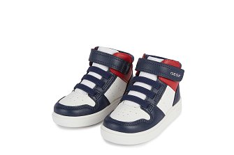 Βρεφικά Παπούτσια Geox B Eclyper για Αγόρια Navy/White (Μεγέθη 22-27)