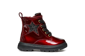 Βρεφικά Παπούτσια Geox Kiddartah για Κορίτσια Red  (Μεγέθη 21-27)