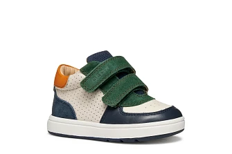 Βρεφικά Παπούτσια Geox B Biglia για Αγόρια Green/Navy (Μεγέθη 22-26)