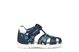 Βρεφικά Παπούτσια Geox Sandal Zapito για Αγόρια Dark Navy/White (Μεγέθη 19-26)