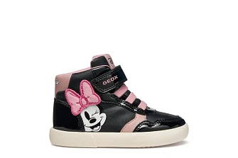 Βρεφικά Παπούτσια Geox B Gisili για Κορίτσια Minnie Black/Pink (Μεγέθη 21-27)