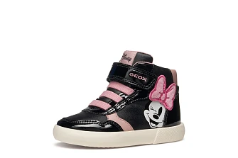 Βρεφικά Παπούτσια Geox B Gisili για Κορίτσια Minnie Black/Pink (Μεγέθη 21-27)