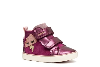 Βρεφικά Παπούτσια Geox Gisli για Κορίτσια Dark Purple Cloud (Μεγέθη 21-27)