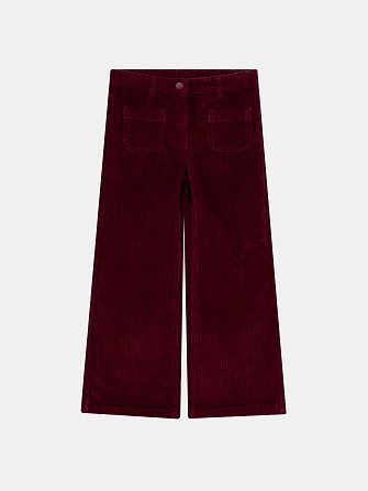 Παιδικό Παντελόνι για Κορίτσια Velvet Wide-Leg