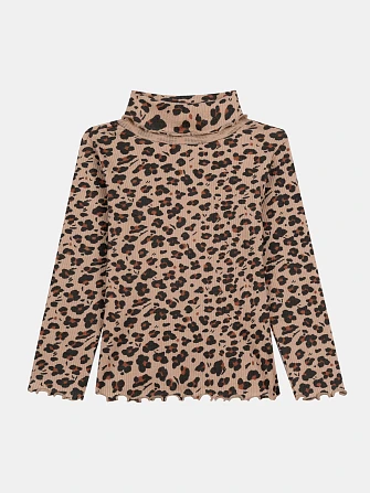 Παιδική Μπλούζα Ζιβάγκο για Κορίτσια Beige Leopard