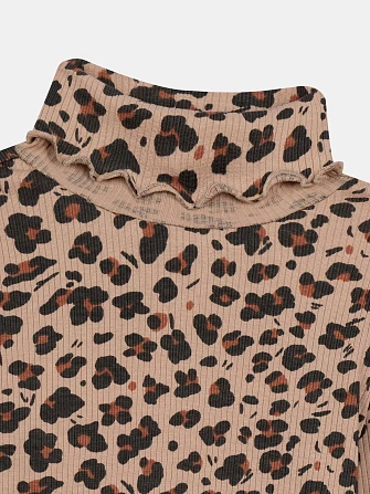 Παιδική Μπλούζα Ζιβάγκο για Κορίτσια Beige Leopard