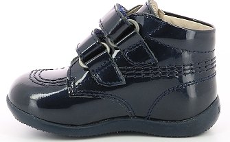 Βρεφικά Μποτάκια Kickers Billy Velk 2 για Αγόρια Shiny Navy (Μεγέθη 21-27)
