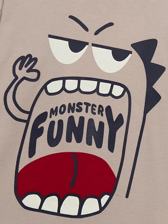 Παιδική Μπλούζα για Αγόρια Funny Monster