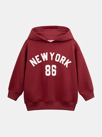 Παιδικό Φούτερ για Αγόρια Burgundy New York