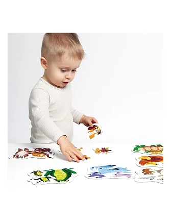 Παιδικό Παζλ Banana Panda My First Puzzles - Baby Animals 2+